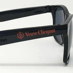 Veuve Cliquot Plastic Black Party Sunglasses x 2